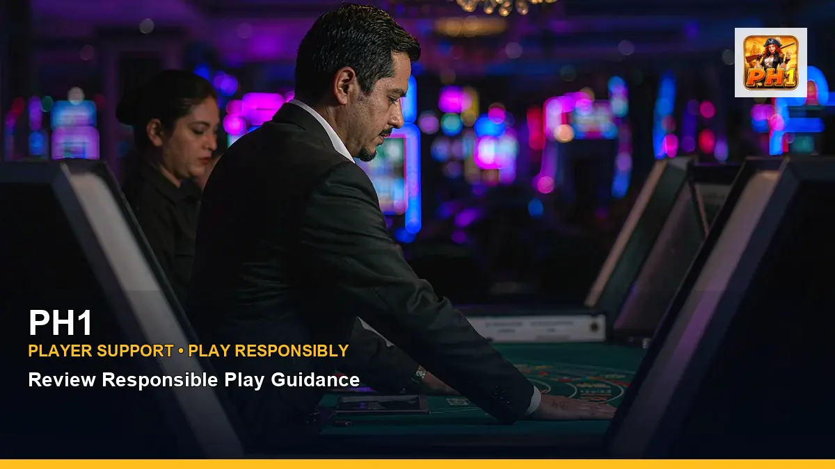 PH1 high-energy live casino table games in a right-framed layout for Philippine players