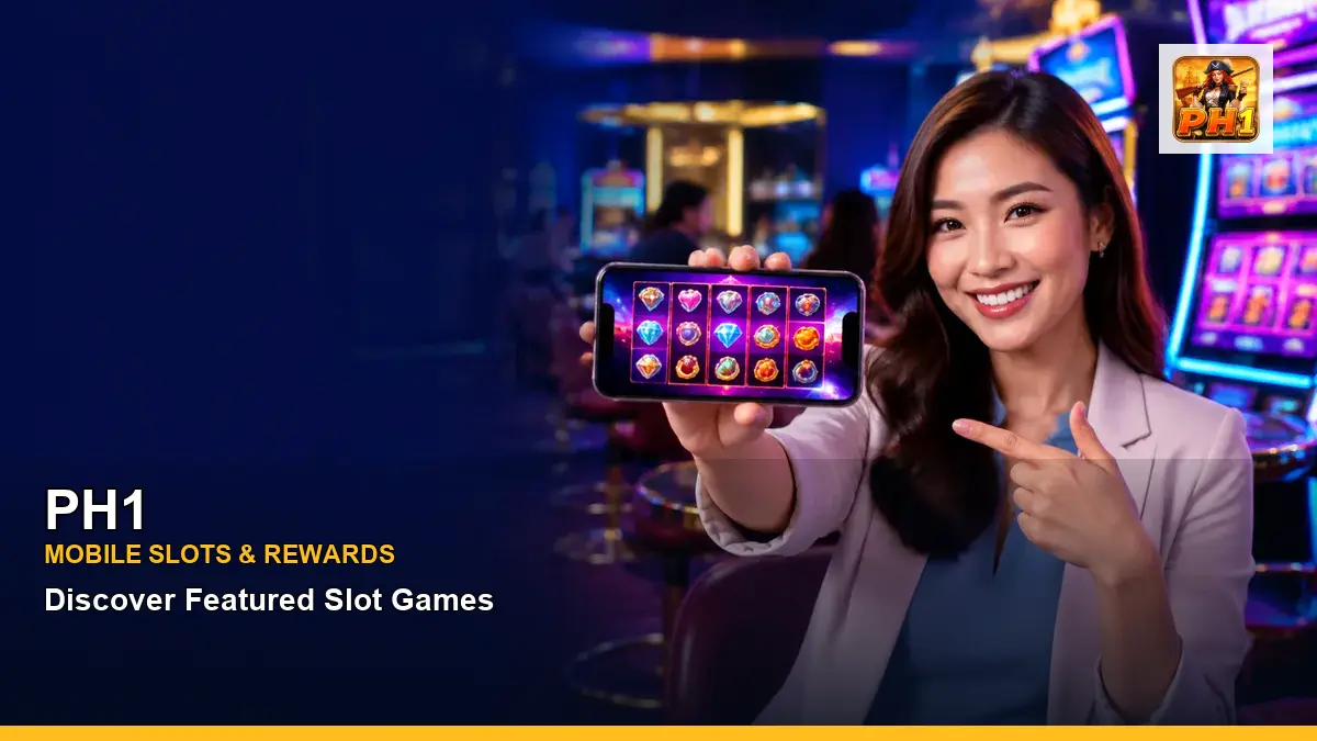 PH1 high-energy play mobile casino games in a dynamic layout for Philippine players